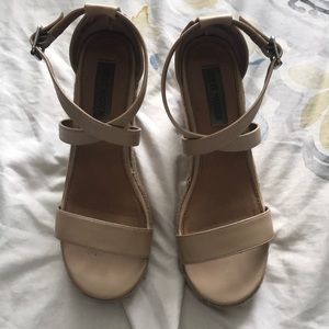 Strait Wedge Sandals